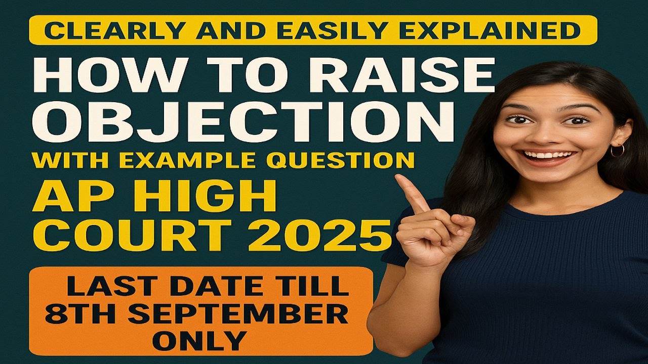 Clearly and Easily Explained How to raise Objection with example ...