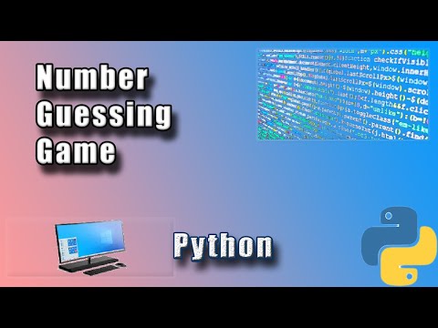 Number Guessing Game in Python #1 Tutorial