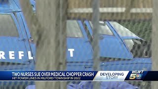 Nurses on board medical helicopter that crashed in Butler County filing lawsuit