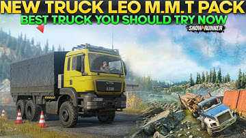 New Truck LEO M.M.T. + LEO GPT Pack in SnowRunner Best Truck You Should Try Now