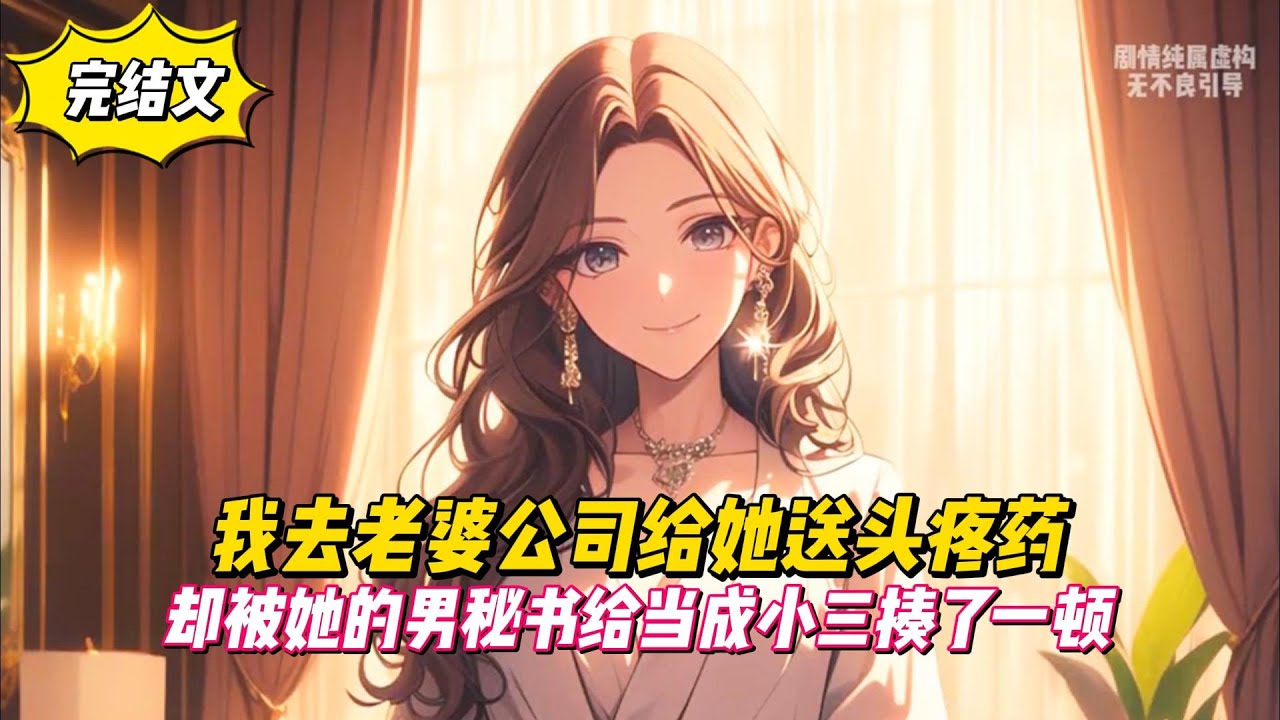 【完結文】我去老婆公司給她送頭疼藥，卻被她的男秘書給當成小三揍了一頓！#戀愛#漫畫#二次元