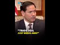 India-U.S. Trade Pact May Be Signed Within Weeks, Says Marco Rubio Amid Final Push