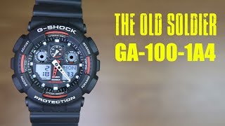 CASIO G-SHOCK GA-100-1A4 - UNBOXING