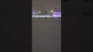 Belmar Park | American Snowy Nights | ASMR Walk