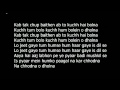 O Dholna Lyrics ( Editing By iKeL )