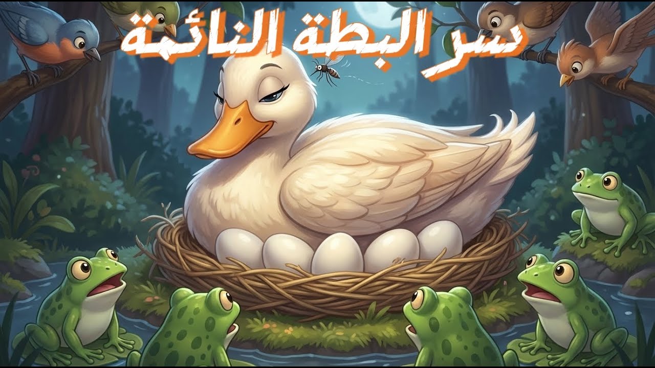 سر البطة النائمة