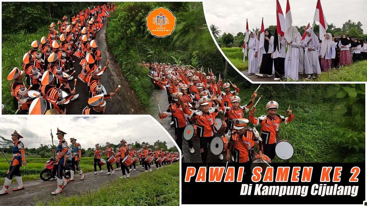 PAWAI SAMEN KE 2 SEBELUM PUASA DI KAMPUNG CIJULANG