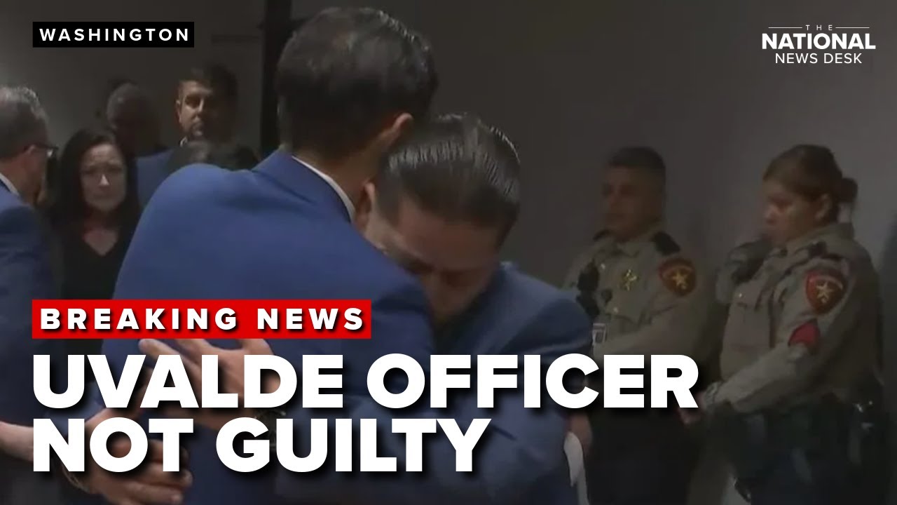 BREAKING: Former Uvalde officer found not guilty in school shooting trial