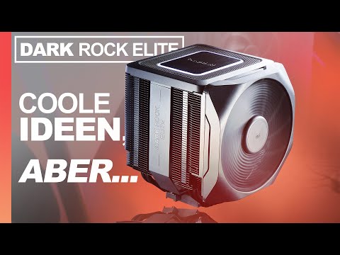 Air cooler with unrefined INNOVATION — be quiet! Dark Rock Elite