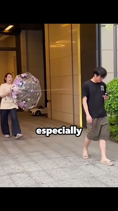 This Umbrella Has Trust Issues 😅