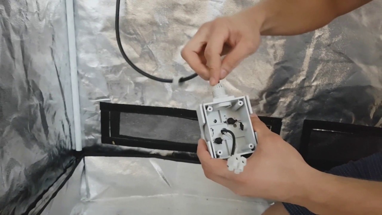 Growbox : Beleuchtung Anleitung Installation eines Dimmbaren Vorschaltgerätes