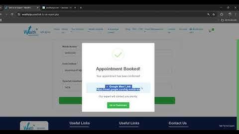 demo video of calender api use