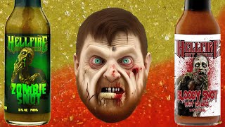 THAT’S A LOT OF MUCUS! – ZOMBIE SNOT VS BLOODY SNOT: A HellFire Showdown! | Two Spicy