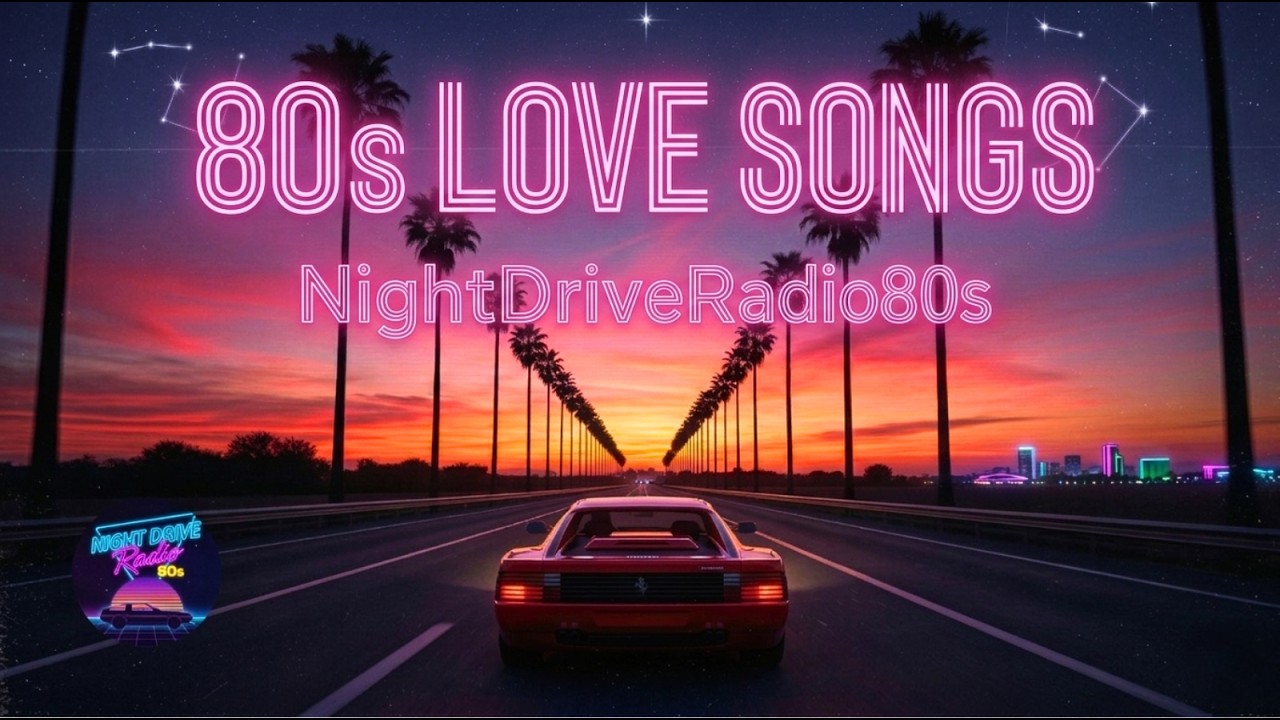 1986 Night Drive Love Songs | Retro Synth Ballads & AOR (20 Original Tracks)
