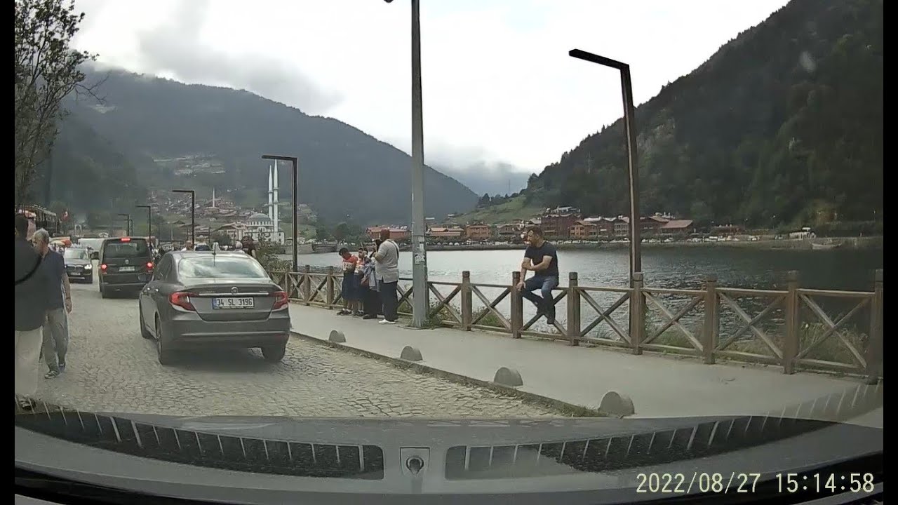 Trabzon UZUNGÖL ÇEVRESİ yol güzergahı (araç kamerası)