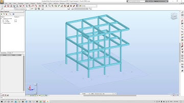 Autodesk robot structural analysis, Draw Beam and Load type, Part 02