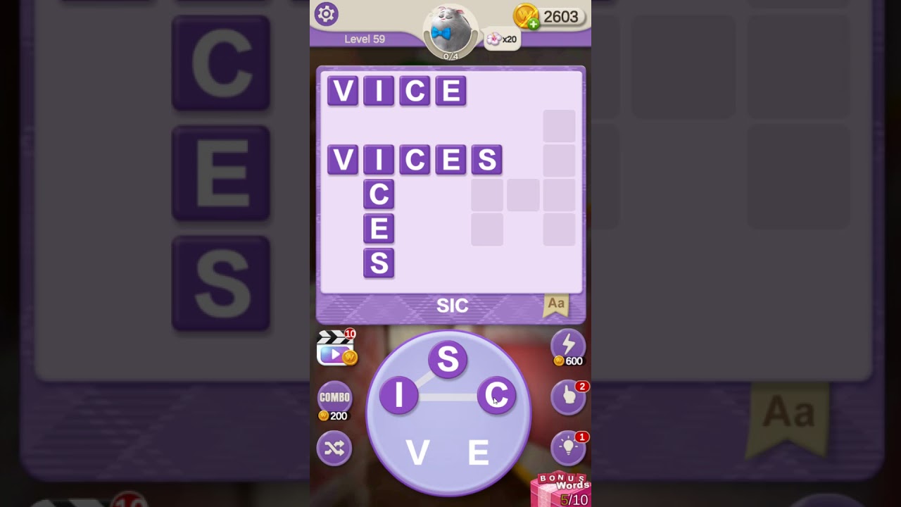 WORD VILLAS level 59