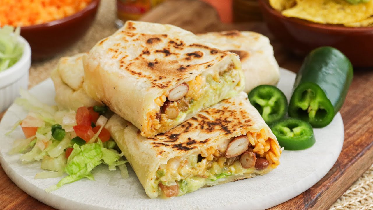BURRITOS de CARNE | Un Wrap de Carne exquisito - CUKit! - YouTube