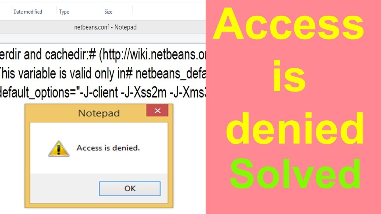 Deny access read