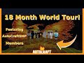 Minecraft 1.17.1 AutoCraft ep.60 18 Month World Tour With Our Server Members!