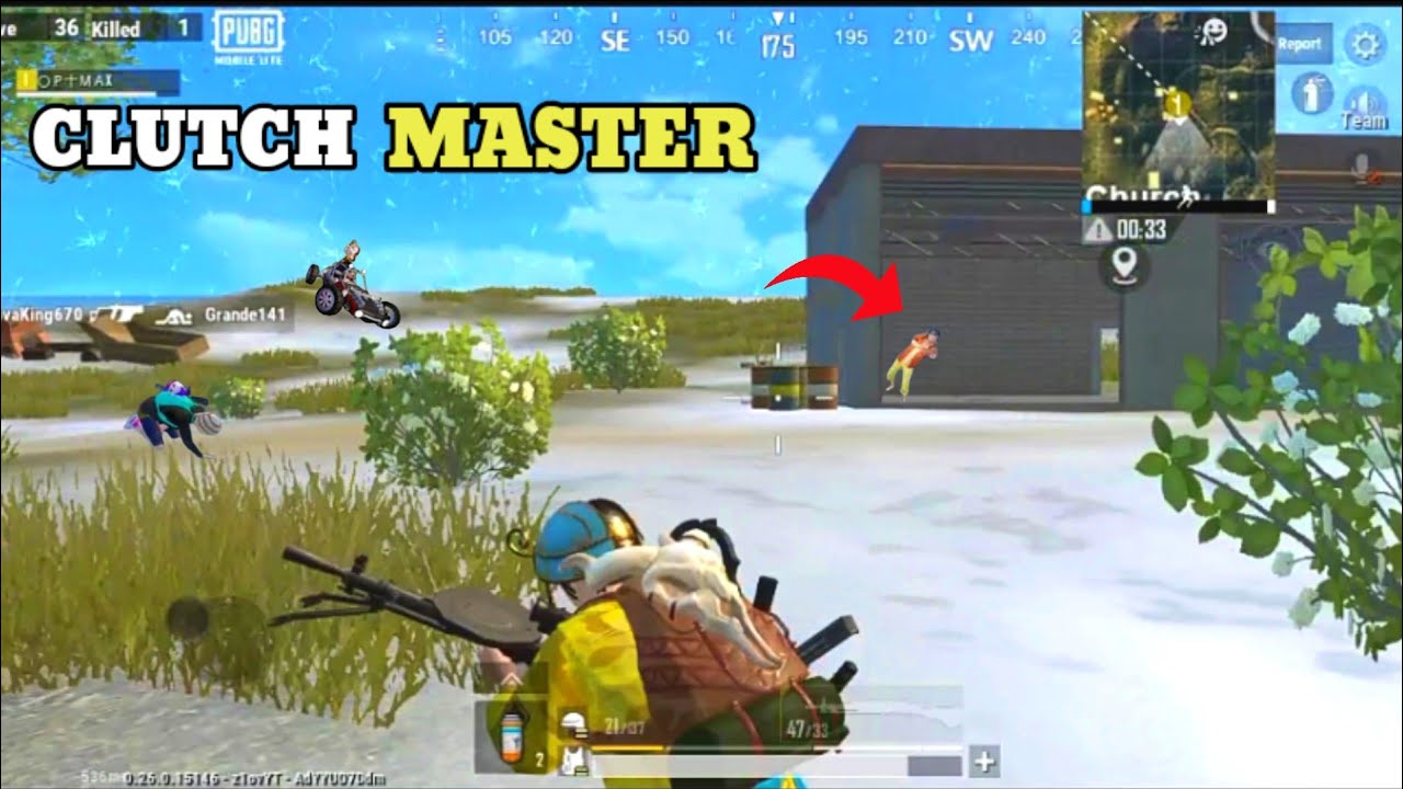 CLUTCH MASTER 🔥 | 1v4 GAMEPLAY | BGMI LITE PUBG MOBILE LITE - YouTube