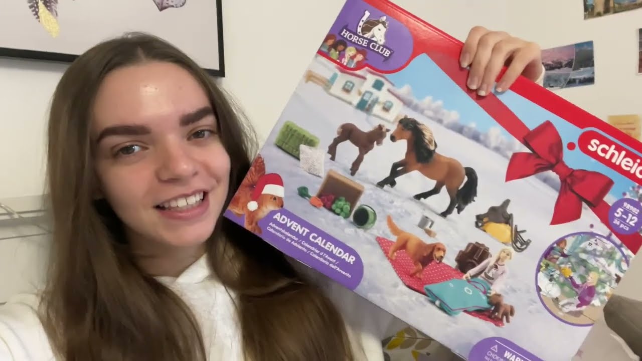 Calendrier de l'avent schleich 2023 on l'ouvre ensemble!
