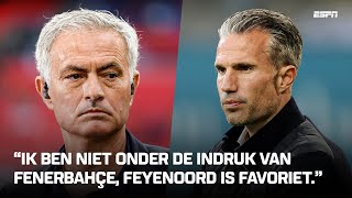 Kokios galimybės FEYENOORD prieš JOSÉ MOURINHO Fenerbahçe? 👀🇹🇷 | Futbolo pokalbiai