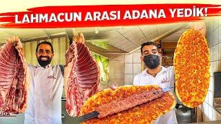 ÖLMEDEN ÖNCE BUNU YEMELİSİN | Lahmacun Arası Adana Kebap | Efsane Sokak Lezzetleri