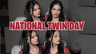 EVELYN AND WENDY ORTIZ CELEBRATE TWIN DAY! GET READY WITH US TO TWIN