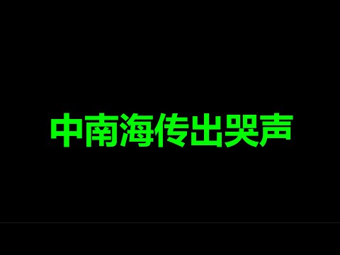 文睿：习，又被暴击，中南海传出哭声