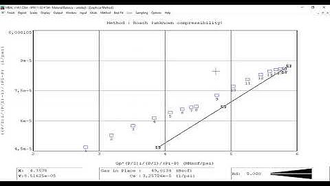MBAL 36: Gas Reservoir Modeling | Graphical History Matching