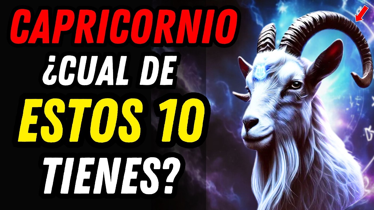 LOS 10 DONES ESPIRITUALES DE CAPRICORNIO ♑✨ Capacidades Místicas Que SOLO TÚ Posees