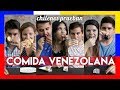 Chilenos prueban comida venezolana