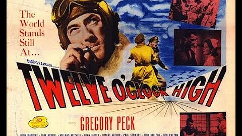 TWELVE O'CLOCK HIGH (1949) Theatrical Trailer - Gregory Peck, Hugh Marlowe, Gary Merrill