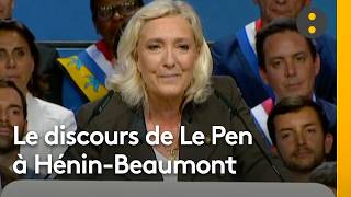 "We are going to have a magnificent campaign" (Marine Le Pen)