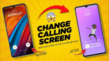 Change Caller Screen Android to iOS !! Customize Phone Caller Screen & Dailpad !! iOS Caller Screen