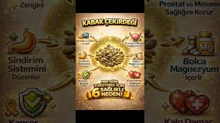 BİR AVUÇ KABAK ÇEKİRDEĞİ YERSENİZ NE OLUR?