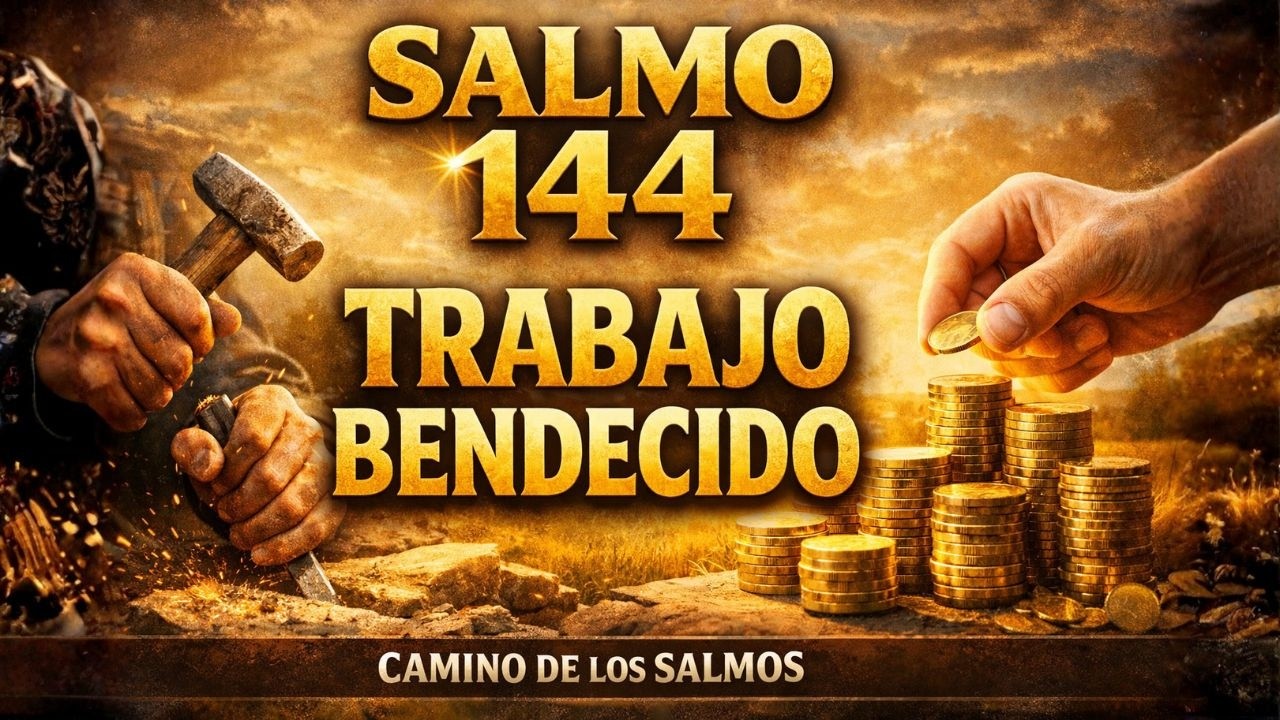 💰 SALMO 144 — DIOS BENDICE EL TRABAJO DE TUS MANOS AHORA