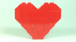 How To Build Lego Heart - 4628 Lego Fun With Bricks Building Ideas