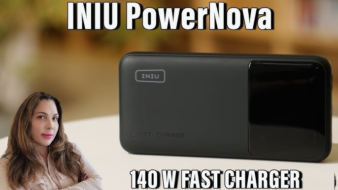 INIU PowerNova 140W 27,000 mAh portable power bank now crowdfunding -   News