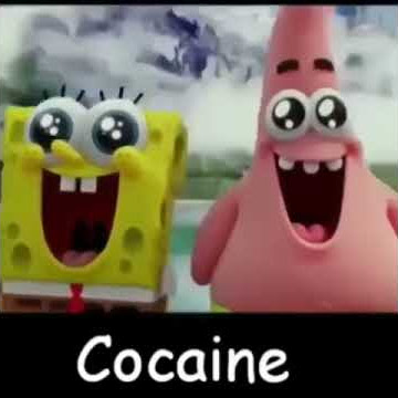 Drugs potrayed by spongebob