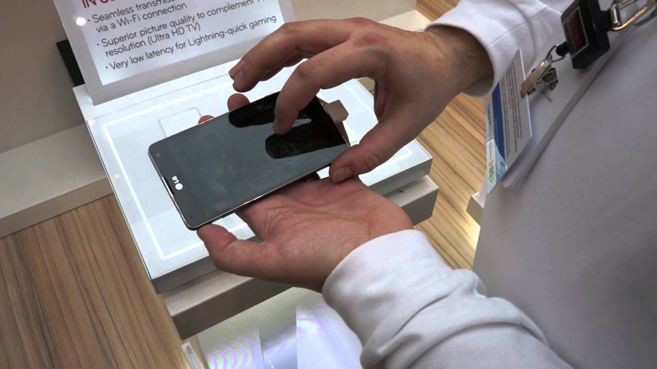 MWC 2013: LG Optimus G Smartphone Hands On