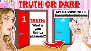 IMPOSSIBLE TRUTH Or DARE *LEAKED ROBLOX PASSWORD* In Adopt Me! (Roblox)