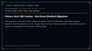 Fishery Alert: Bill Catcher - Red Drum (Redfish) Migration