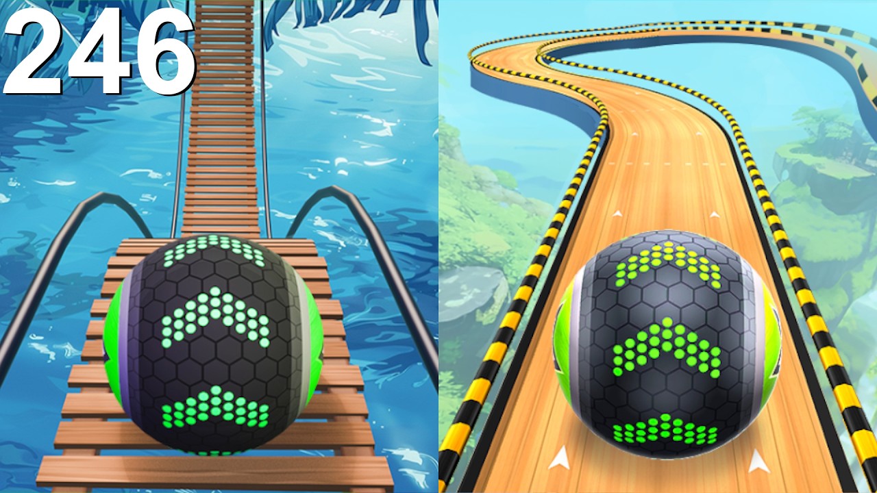 Going Balls Speedrun, Funny Fails Vs Challenge, Portal Run, Race Android, iOS Gameplay 246