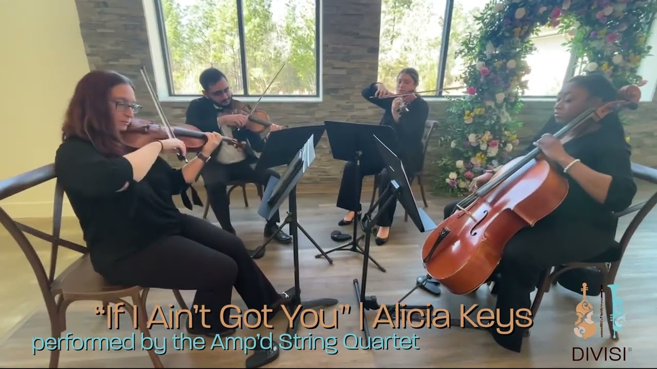 If I Ain’t Got You | Alicia Keys performed by The Amp’d String Quartet
