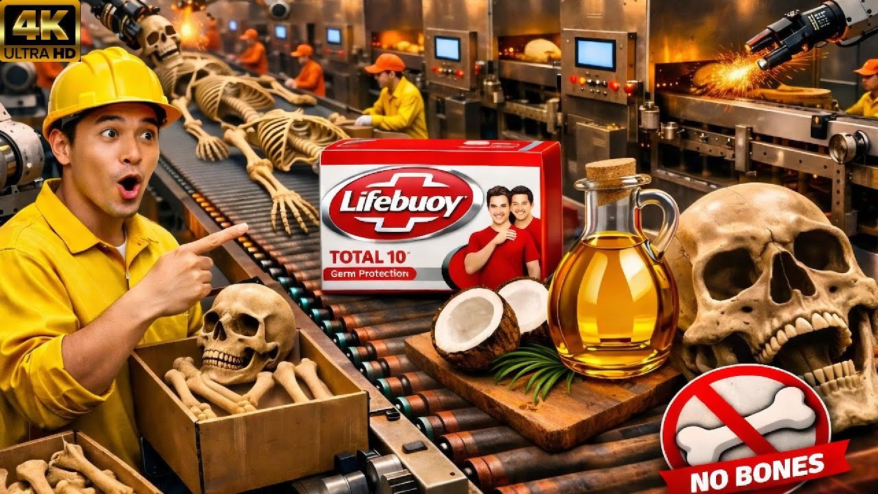 Inside a Mega Factory: How Lifebuoy Soap Is Made | Manufacturing Industry | The Factoran