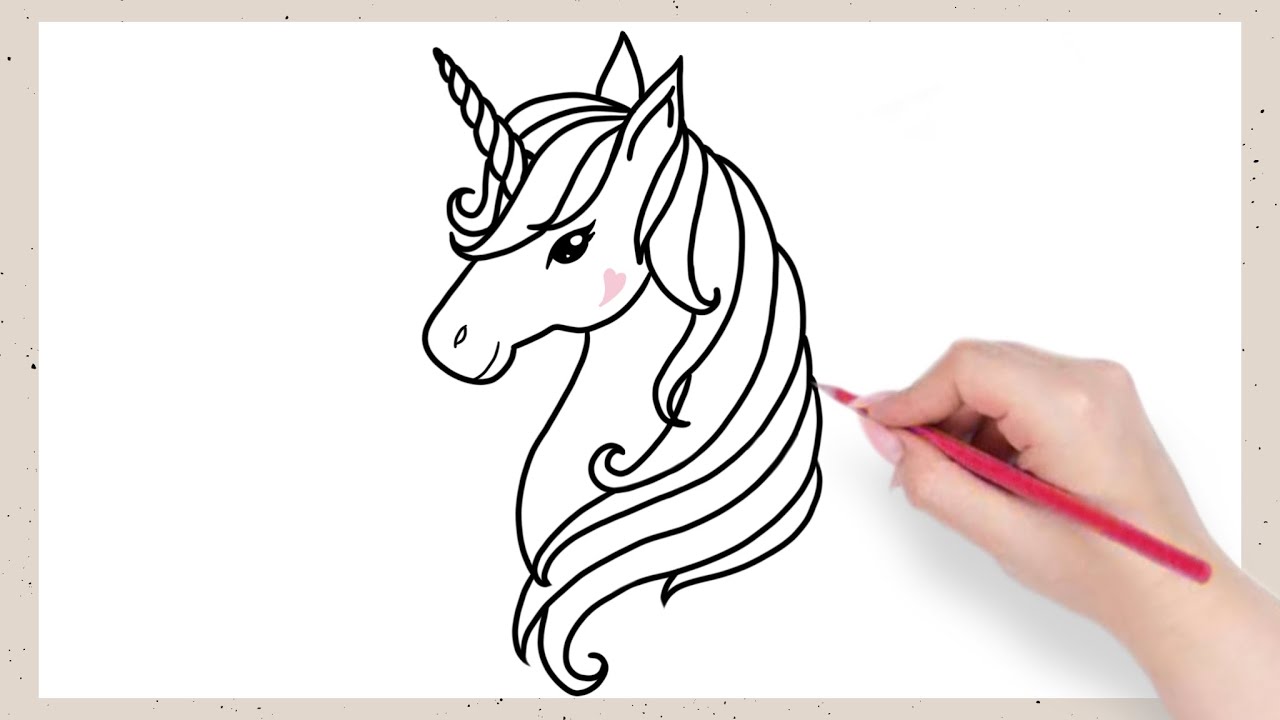 COMO DESENHAR UM UNICÓRNIO LINDO PASSO A PASSO #DRAW - YouTube