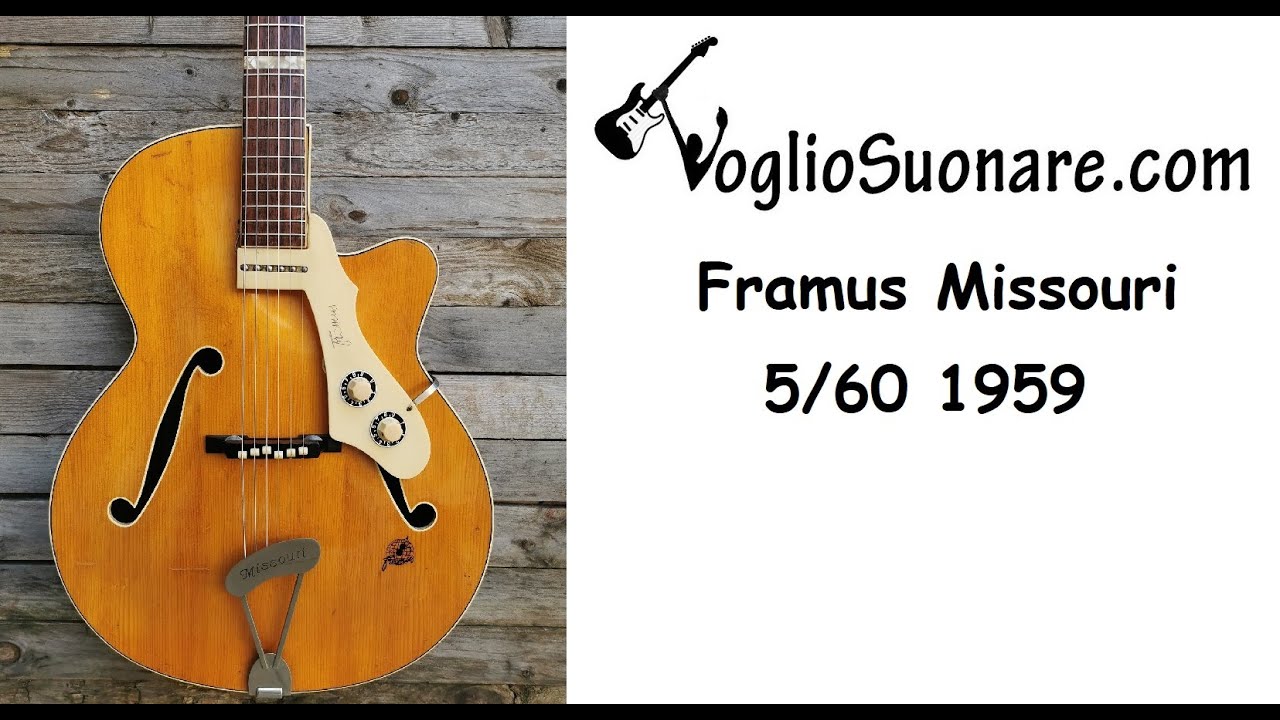 Framus Missouri 5/60 59 Vintage