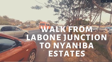 Labone Junction to Nyaniba Estates Walk video | Osu - Accra (Jacob West Office) Narrated